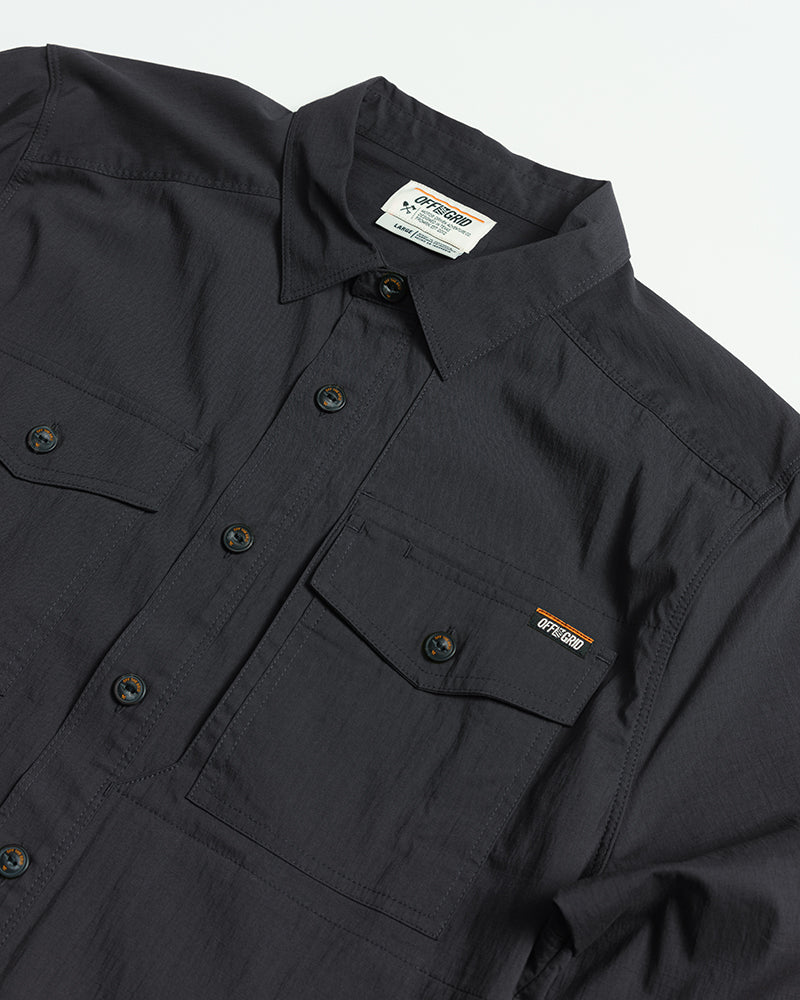 Echo Bravo LS Shirt - Vintage Black