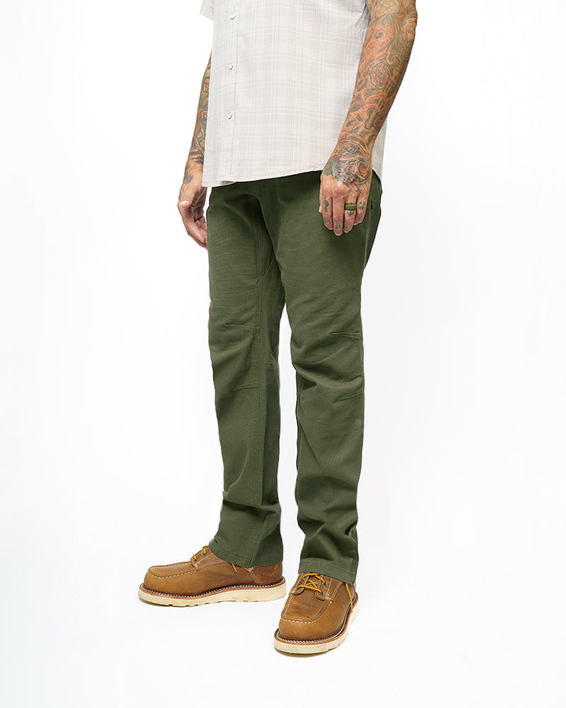 Trailblazer Taper Fit Pants - DK Olive