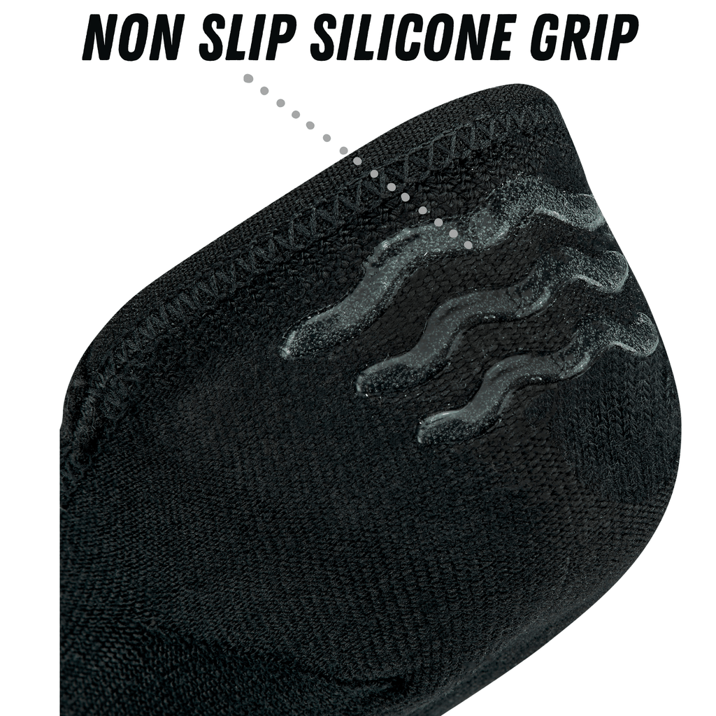 Super Low Cut No Show Bamboo Rayon Socks - 4 Pair