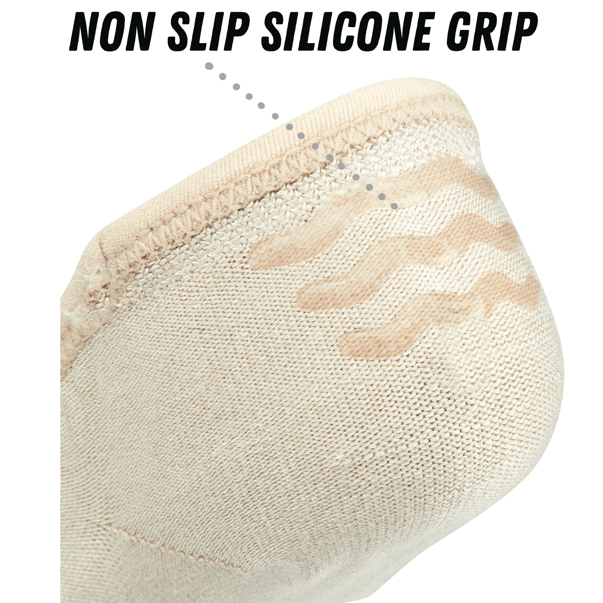 Super Low Cut No Show Bamboo Rayon Socks - 4 Pair