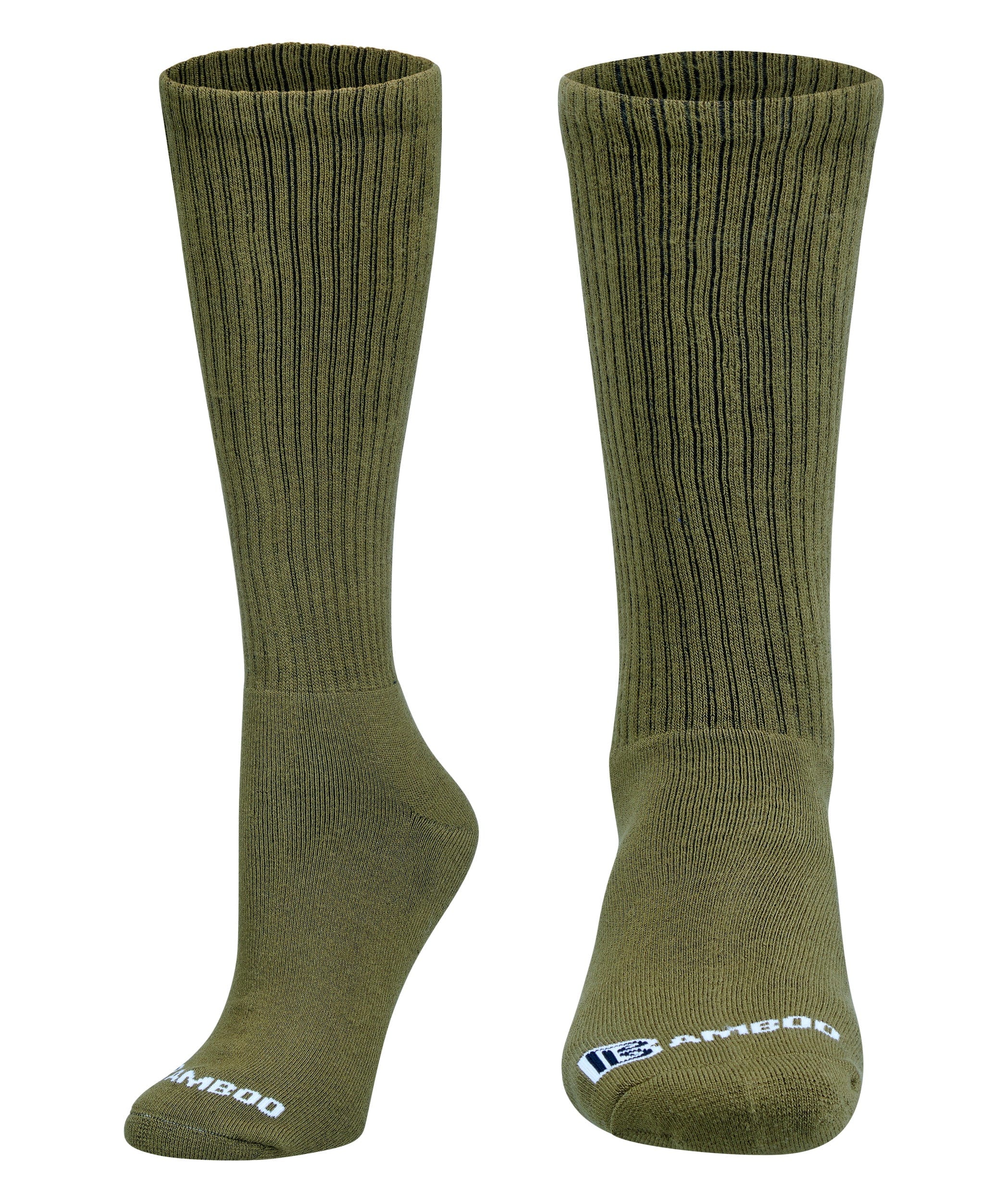 Military Knee high Premium Crew Socks (2 Pack)