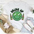 Drink Up Smiley St. Patricks Tee