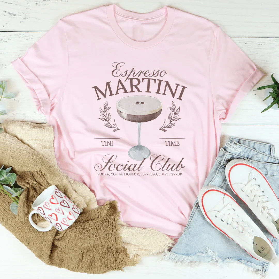 Espresso Martini Social Club Tee
