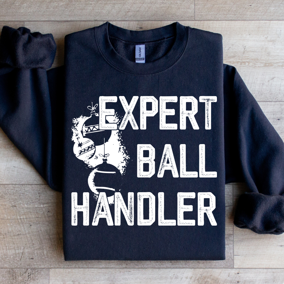 Expert Ball Handler Christmas Sweatshirt