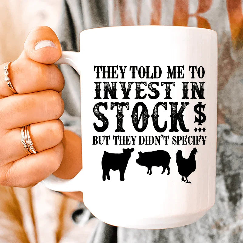 Farmer Ceramic Mug 15 oz