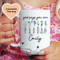 God Says You Are Custom Mug