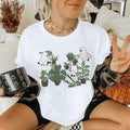 Halloween Ghost Plant Lover Tee