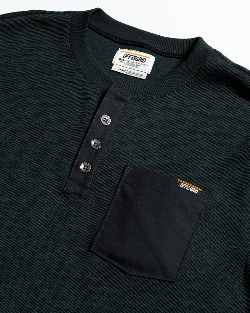 Draper Henley - Vintage Black