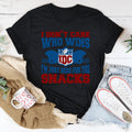 I Don't Care Who Wins I'm Just Here For The Snacks Tee