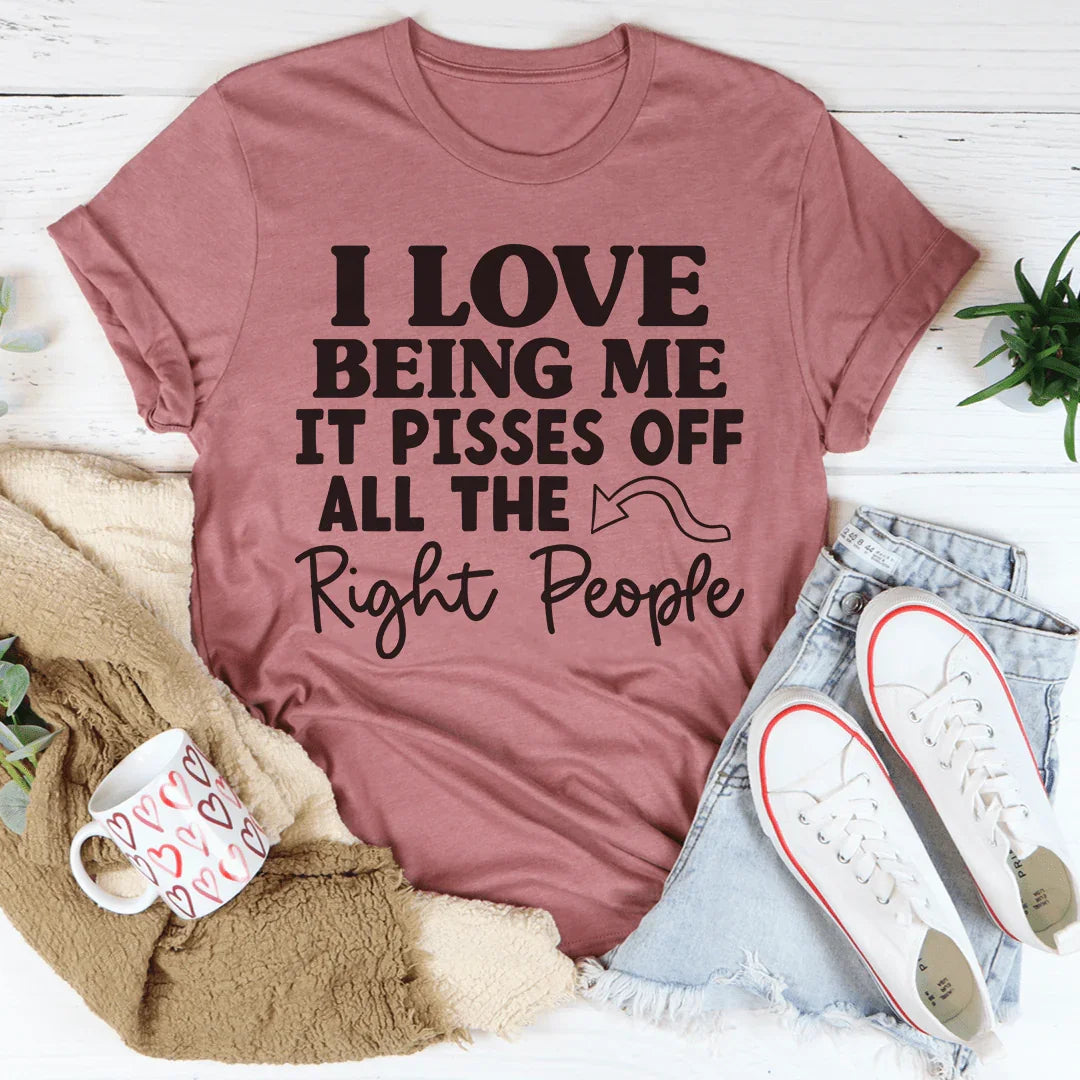 I Love Being Me Tee