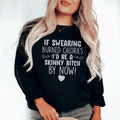 If Swearing Burned Calories Sweatshirt