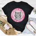 Mentally At Home With My Cat Tee