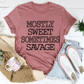 Mostly Sweet Sometimes Savage Tee