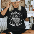 Nightmare Before Coffee Skeleton Sweatshirt