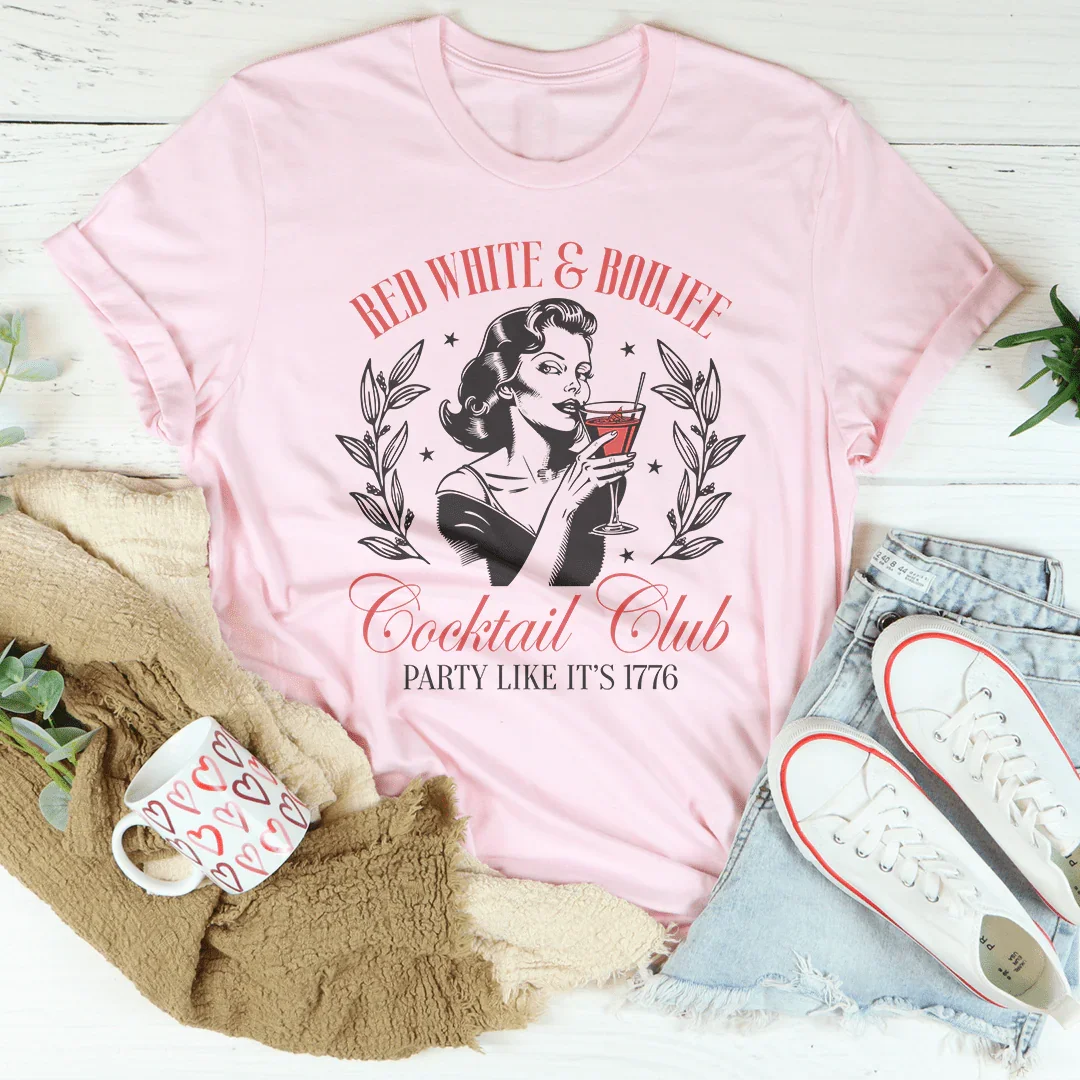 Red White And Boujee Cocktail Club Party Like It's 1776