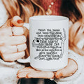 Twist The Bones And Bend The Back Ceramic Mug 15 oz